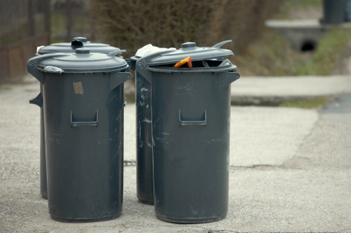 Construction site with waste removal services in Sudbury