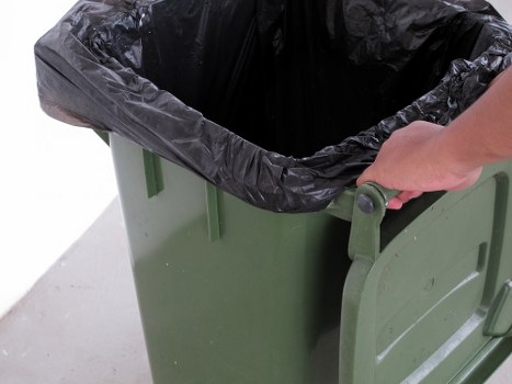 Professional builders waste clearance team at work